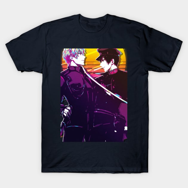 Izaya Orihara and Shizuo Heiwajima T-Shirt by 80sRetro